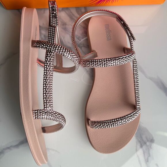 Melissa‎ Brightness Sandal, LIGHT PINK, Size 7 M - Picture 5 of 8